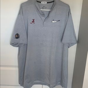 Nike Alabama football Dri-fit polo